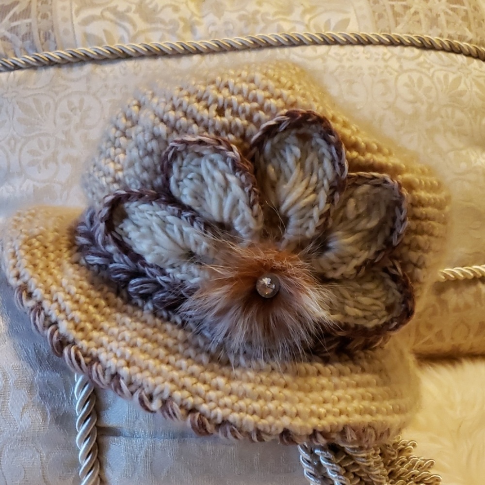 Exquisite Hand Crocheted Hat - image 2